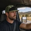 7 Panel Trucker Hat Cap W/ Mesh Back | https://www.bestnamebadges.com
