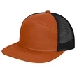 7 Panel Trucker Hat Cap W/ Mesh Back | https://www.bestnamebadges.com