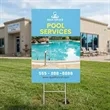 Custom 36" X 24" Vertical Yard Signs | https://www.bestnamebadges.com