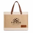 Premium Market Jute Totes | https://www.bestnamebadges.com