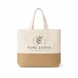 Large Shopper Jute Bags | https://www.bestnamebadges.com