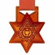Star Glass Medal | https://www.bestnamebadges.com