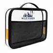 Clear Mesh Travel Bags | https://www.bestnamebadges.com