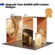 10x10ft Trade Show Booth Kit - A2 | https://www.bestnamebadges.com