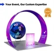 10x10ft Trade Show Booth Kit - D3 | https://www.bestnamebadges.com