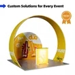 10x10ft Trade Show Booth Kit - D2 | https://www.bestnamebadges.com