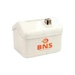 Custom HouseTissue Box Cream Style Desktop Organizer | https://www.bestnamebadges.com
