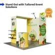 10x10ft Trade Show Booth Kit - B3 | https://www.bestnamebadges.com