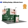 10x10ft Trade Show Booth Kit - C2 | https://www.bestnamebadges.com