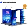 10x10ft Trade Show Booth Kit - C3 | https://www.bestnamebadges.com