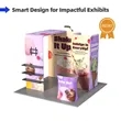 10x10ft Trade Show Booth Kit - B5 | https://www.bestnamebadges.com