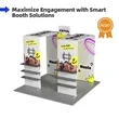 10x10ft Trade Show Booth Kit - B6 | https://www.bestnamebadges.com