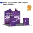 10x10ft Trade Show Booth Kit - B9 | https://www.bestnamebadges.com