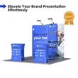 10x10ft Trade Show Booth Kit - A6 | https://www.bestnamebadges.com