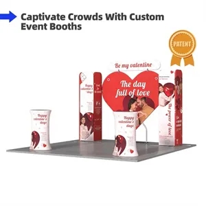 10x10ft Trade Show Booth Kit - D5