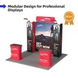 10x10ft Trade Show Booth Kit - B11 | https://www.bestnamebadges.com