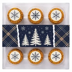Custom Dipped Sandwich Cookies - 9pc
