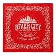 Full Color Paisley Bandanas | https://www.bestnamebadges.com