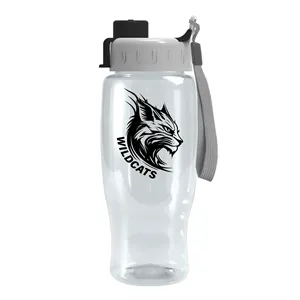 Garyline® Poly+ Recycled Bottle with Quick-Snap Lid - 27 oz.