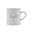 10 oz Ceramic Diner Mug | https://www.bestnamebadges.com