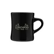 10 oz Ceramic Diner Mug | https://www.bestnamebadges.com