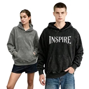 360 GSM Vintage Wash Hoodie