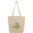 Recycled Washed 10oz Cotton Tote | https://www.bestnamebadges.com
