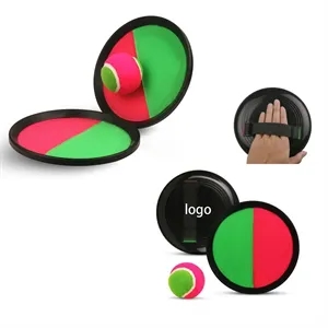 Toss and Catch Ball Game Set with 2 Paddles