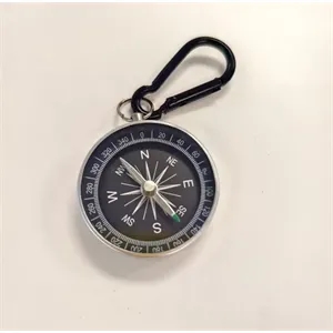 Aluminum Alloy Compass with carabiner