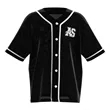 Classic Athletic Mesh Full Button Baseball Jersey | https://www.bestnamebadges.com