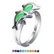 Color Changing Temperature Sensitive Open Ring | https://www.bestnamebadges.com