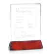 Sierra Rectangle Award - Burlwood | https://www.bestnamebadges.com