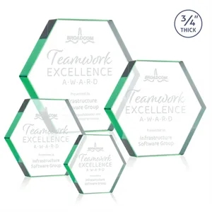 Gilford Hexagon Award - Emerald