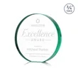 Gainsborough Circle Award - Emerald | https://www.bestnamebadges.com