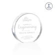 Narita Circle Award - Clear | https://www.bestnamebadges.com