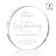 Narita Circle Award - Clear | https://www.bestnamebadges.com