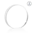 Narita Circle Award - Clear | https://www.bestnamebadges.com