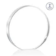 Narita Circle Award - Clear | https://www.bestnamebadges.com