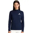 Ladies UV Micro Mesh Quarter Zip Pullover | https://www.bestnamebadges.com