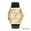 Bulova® Men's Leather Strap Watch | https://www.bestnamebadges.com