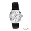 Bulova® Ladies Leather Strap Watch | https://www.bestnamebadges.com