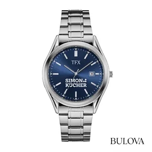 TFX by Bulova® Men's Silvertone Watch