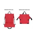 Portable Folding Bleacher Stadium Seat with Back Support | https://www.bestnamebadges.com