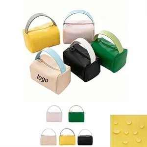 Travel Makeup Flat Open Cosmetic Bag