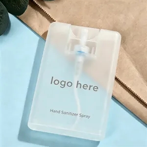 Card-sized Pocket Hand Sanitizer Spray