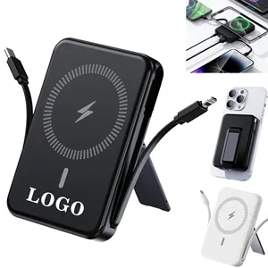 10000mAh Magnetic Wireless Power Bank with Stand