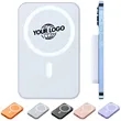 Portable 10000mAh Magnetic Wireless Power Bank | https://www.bestnamebadges.com