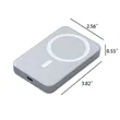 Portable 10000mAh Magnetic Wireless Power Bank | https://www.bestnamebadges.com