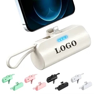 5000mAh Portable Power Bank with Built-In Stand