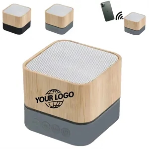 Portable Wooden Bluetooth Speaker with Surround Sound